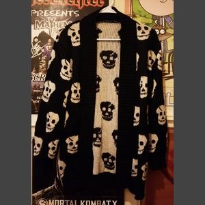 Skull cardigan